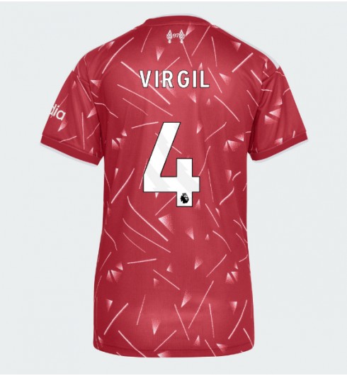 Liverpool Virgil van Dijk #4 Kotipaita Naisten 2026-27 Lyhythihainen Liverpool Virgil van Dijk #4 Kotipaita Naisten 2026-27 Lyhythihainen
